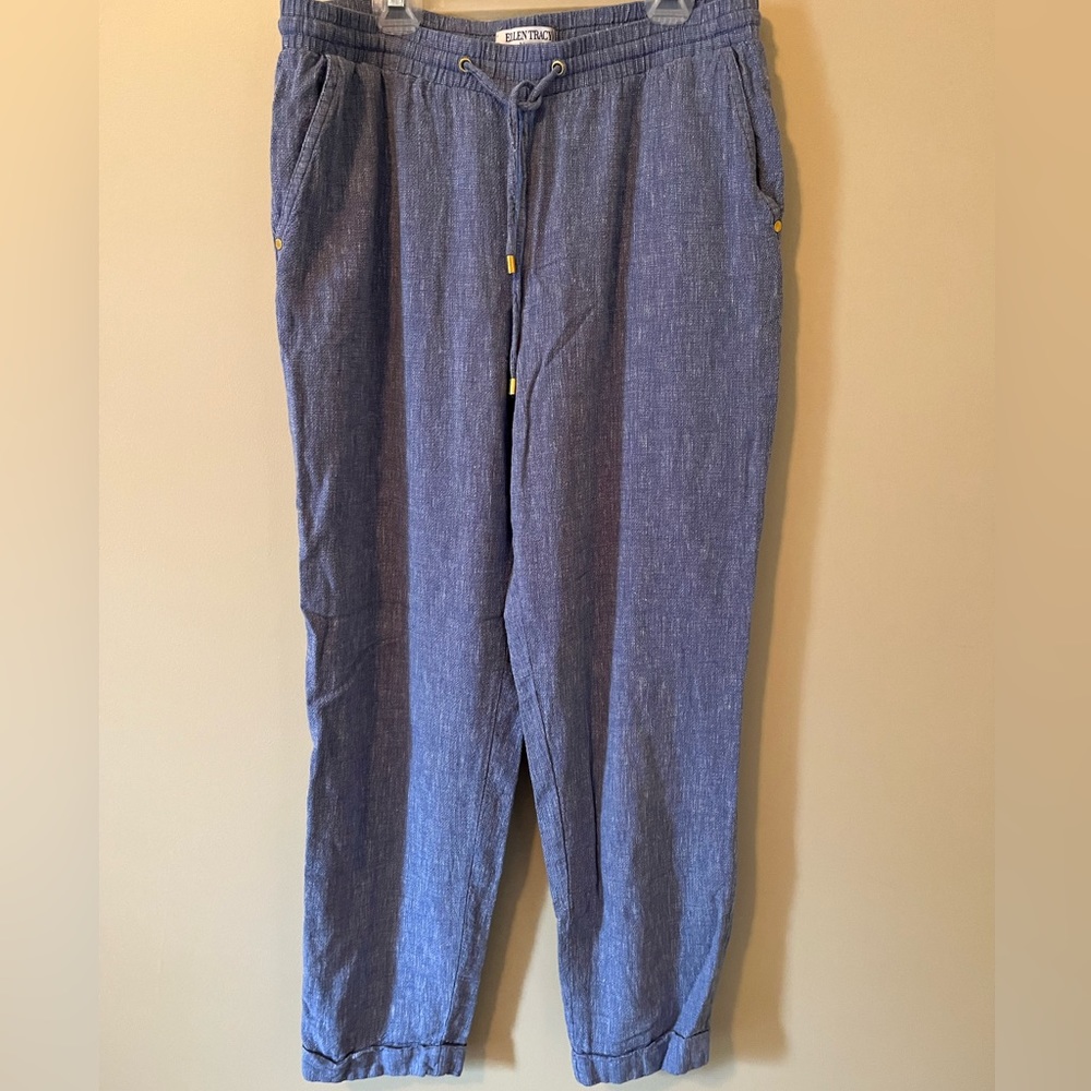 Ellen Tracy Linen Pants Women’s size Small